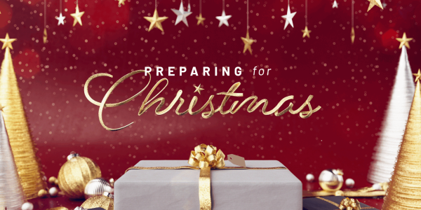Preparing for Christmas Title Graphic